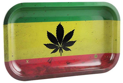 Tabuleiro metálico Rasta Leaf