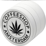 Grinder AMS branco 50mm 4 partes