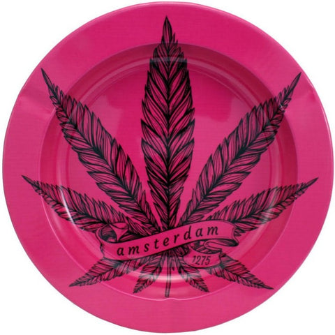 Cinzeiro Folha Rosa