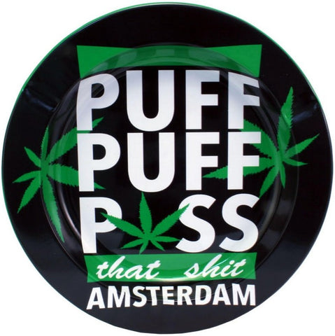Cinzeiro de metal Amsterdam Puff Puff Pass